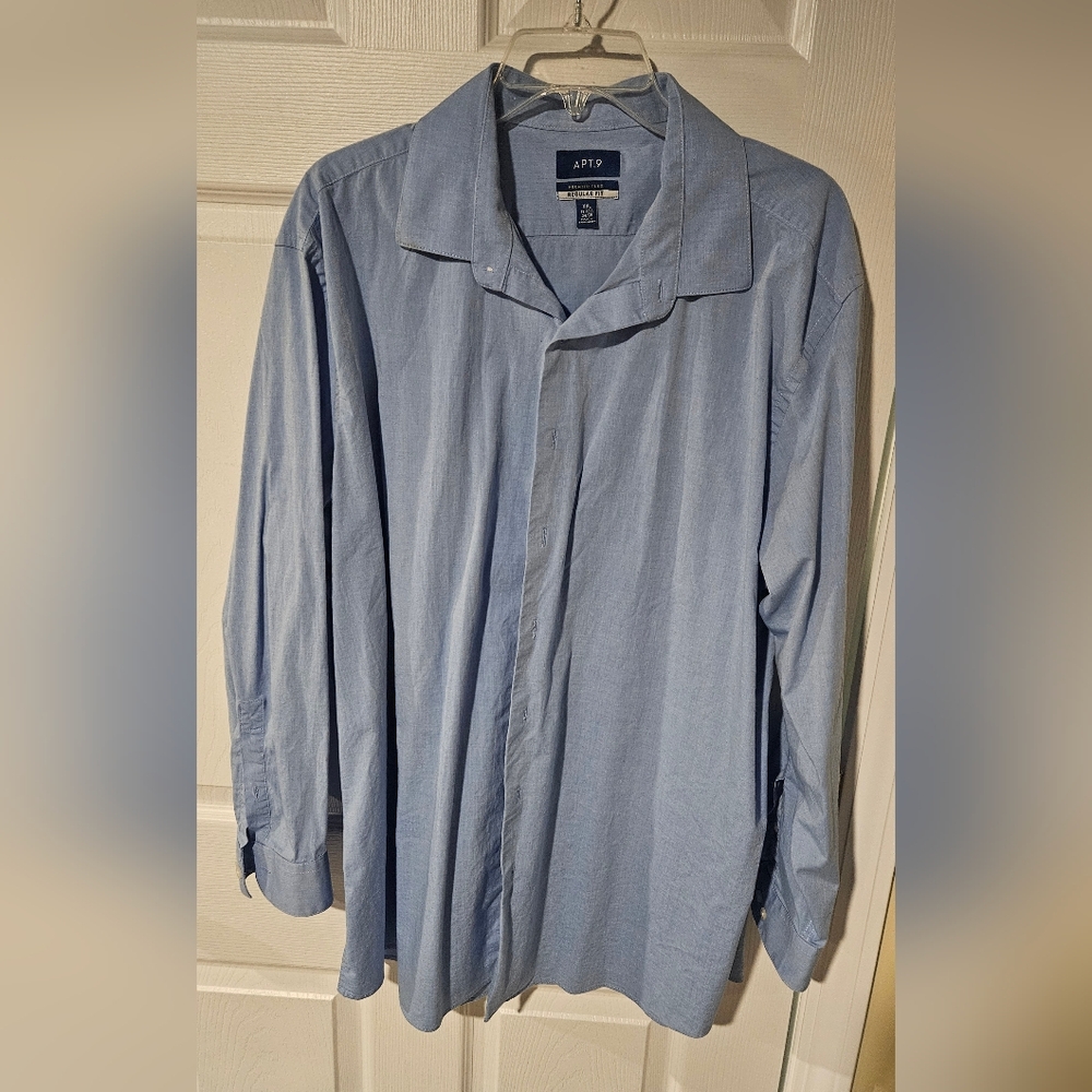 Apt. 9 Gray Premier Flex Shirt